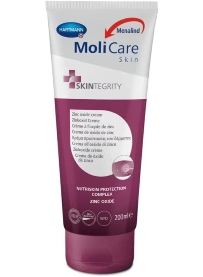 Molecare Skin Cream with Zinc Oxide 200ml P1